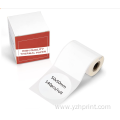 Round Thermal Label Roll Thermal Paper Label